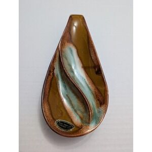 Dryden Hot‎ Springs National Park Crystal Quartz Ark Clay tear drop divided dish